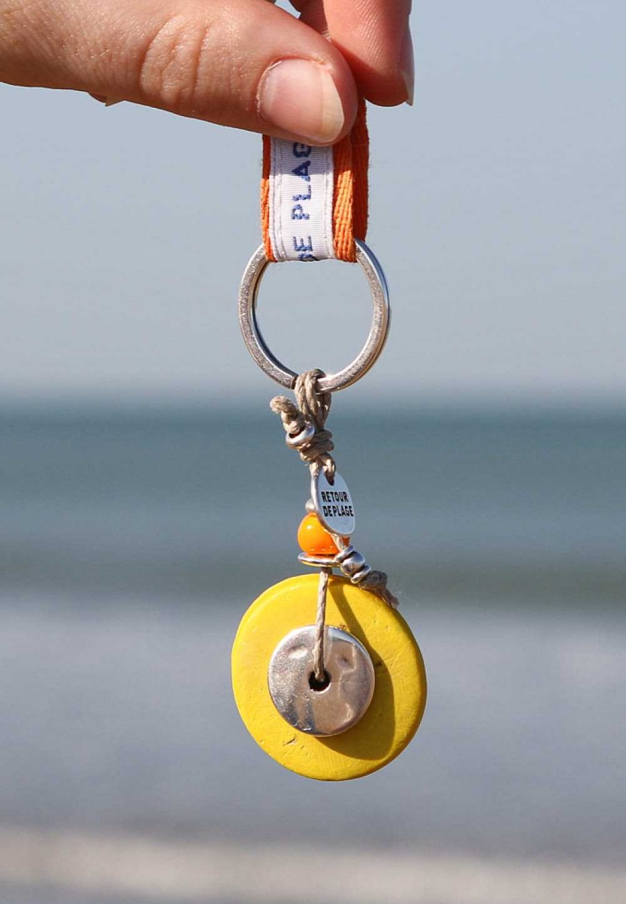 Porte-Cl S Retour de plage | Porte-Clefs Coconut