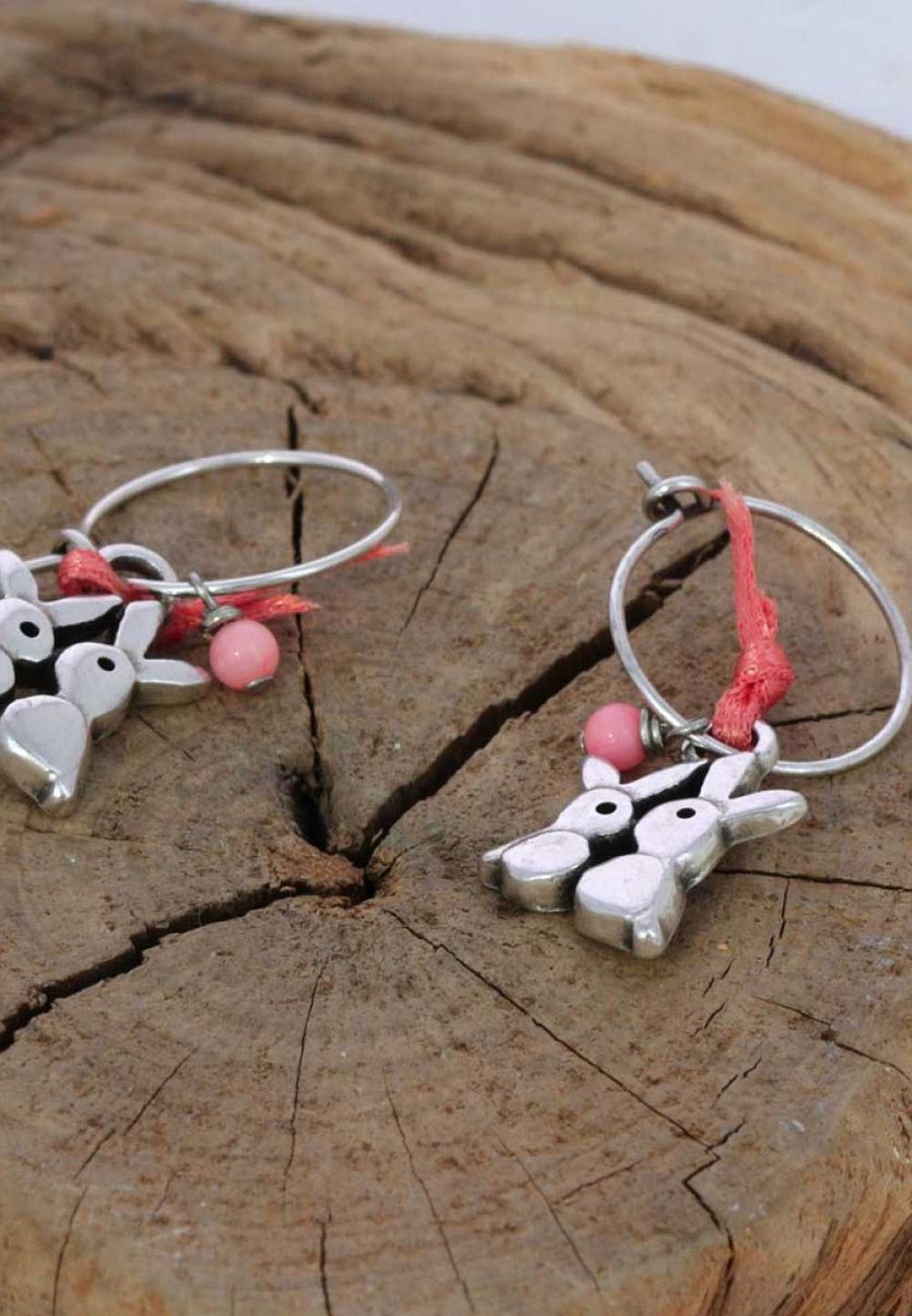 Enfant Retour de plage | Boucles D'Oreilles Enfant Fluffy